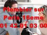 Plombier sur Paris 16eme 01 42 01 03 00 Plomberie 16 plombier 75016