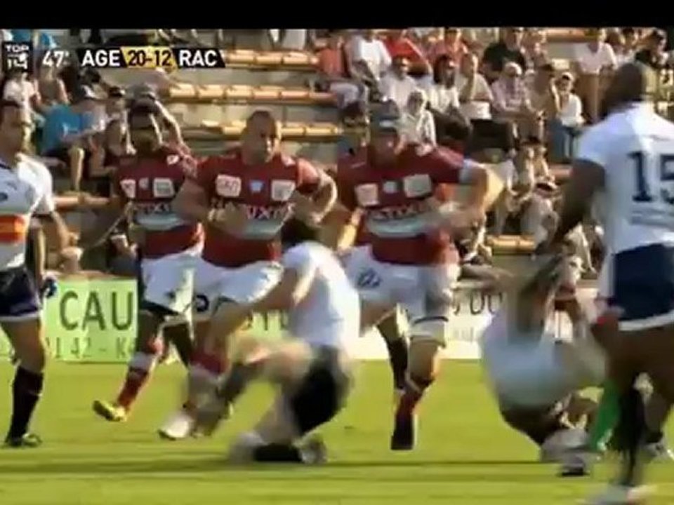 Agen-Racing Métro : 20-24 - 1ère journée - Saison 2012-2013