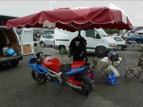 Nogaro Club Moto 28-07-12 Série 3 - SVS650 vue genoux