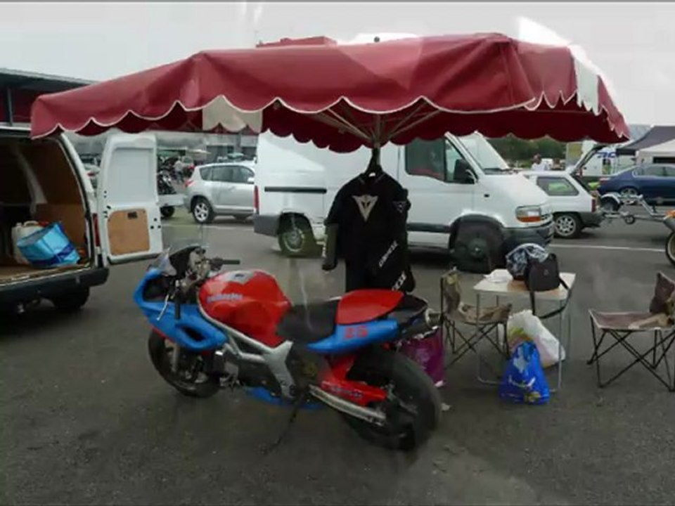 Nogaro Club Moto 28-07-12 Série 3 - SVS650 vue genoux
