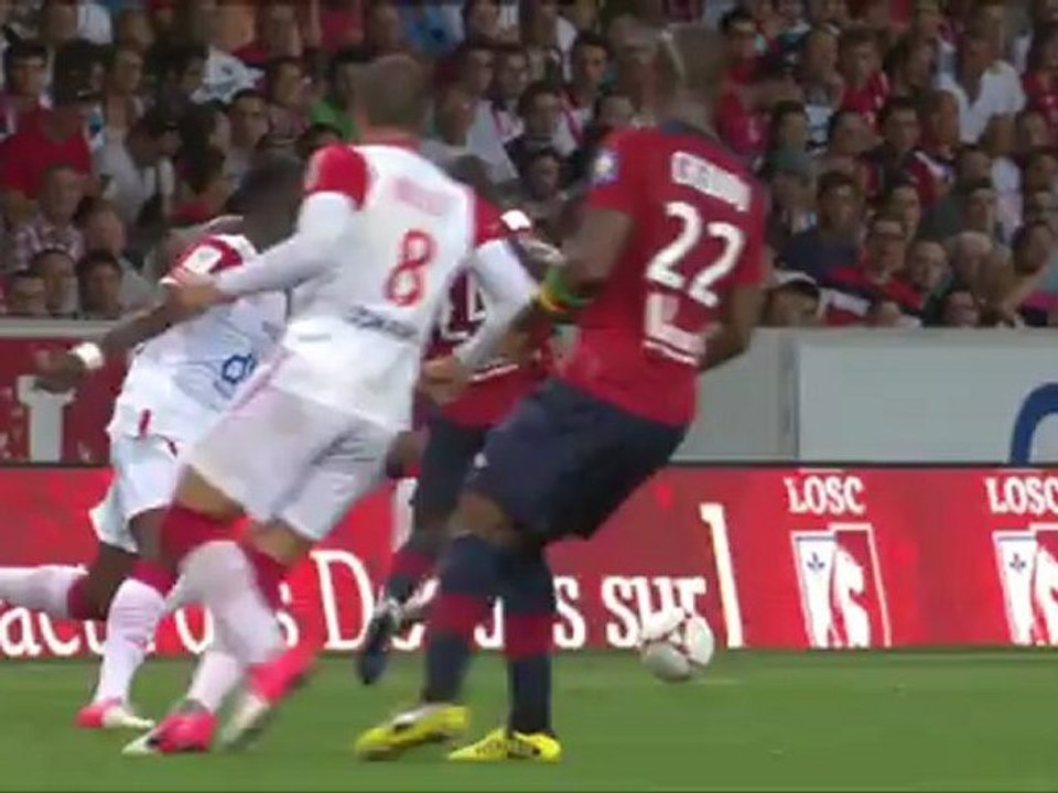 LOSC Lille (LOSC) - AS Nancy Lorraine (ASNL) Le résumé du match (2ème journée) - saison 2012/2013