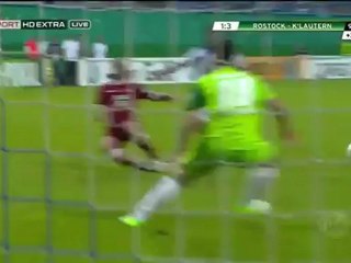 Χάνσα Ροστόκ - Καϊζερσλάουτερν (το γκολ του Φορτούνη)