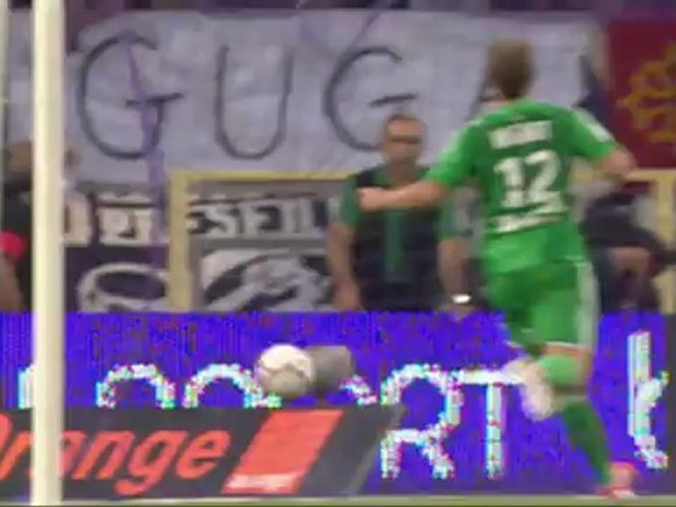 But Wissam BEN YEDDER (59ème) - Toulouse FC - AS Saint-Etienne (2-1) - saison 2012/2013