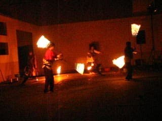 Spectacle Feu Sandra