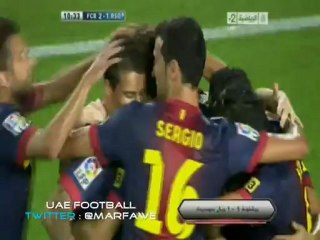برشلونة 5 : 1 ريال سوسييداد . .  اهداف المباراة