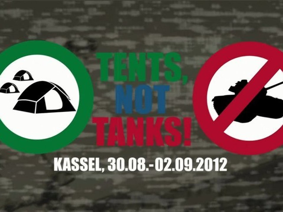 Tents, not Tanks Kassel Occupy Public Space