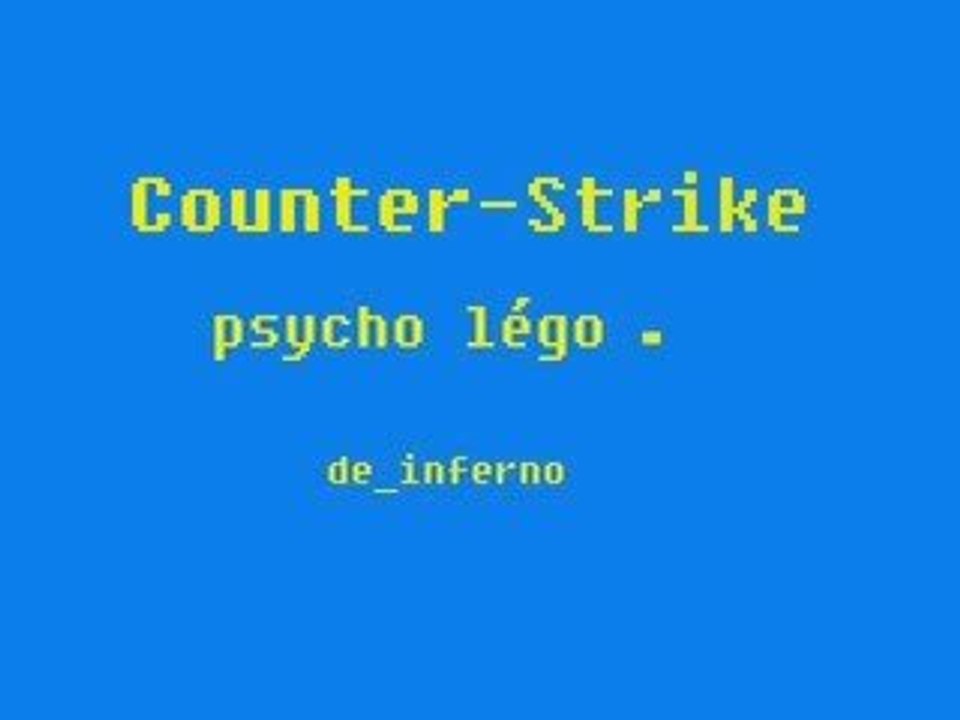 Psycho lego counter-strike