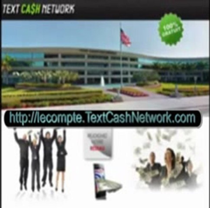 gagner de l'argent avec Text Cash Network