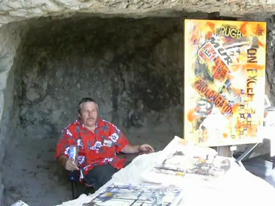 Gilles B. aux troglodytes de Monton