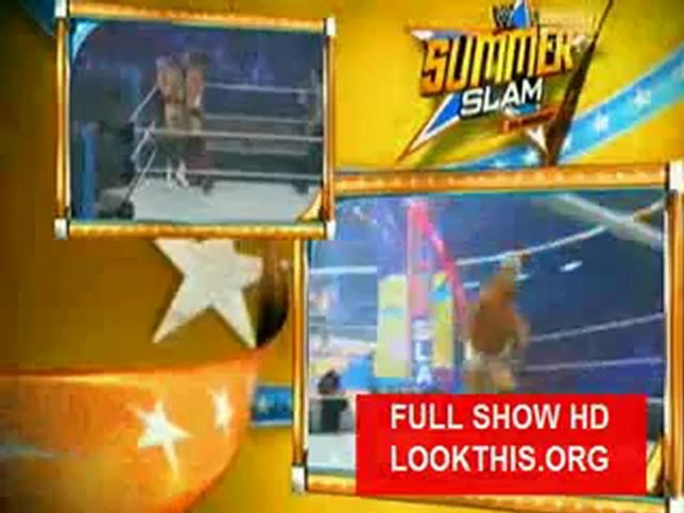 Jericho vs Ziggler Opening match at Summer Slam 2012
