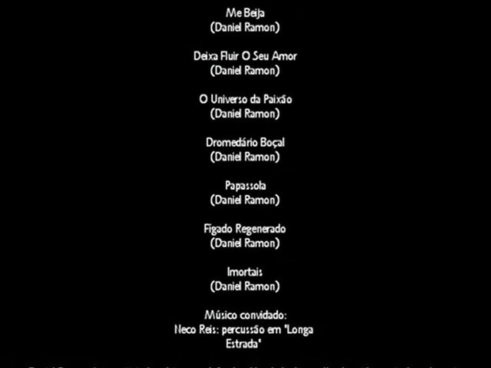 DANIEL RAMON - IMORTAIS e LEMBRANÇAS