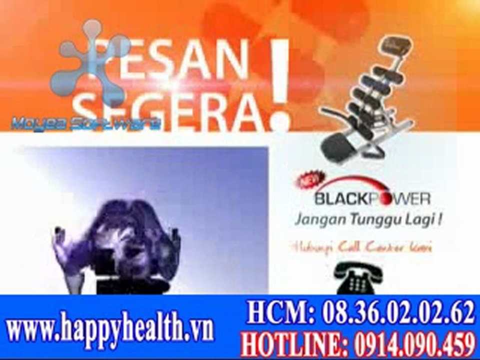Máy Tập Bụng Black Power