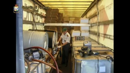 Bari - Sequestrati 2 opifici e oltre 22 tonnellate di carbolubrificanti (09.08.12)