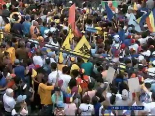 Así fue la visita de Capriles este domingo a Santa Rosalía