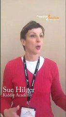 Sue Hilger of Kiddie Academy offers franchise advice at the 2012 IFA