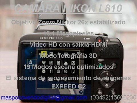 Mas poco vendo Rafaela,Nikon L810,Nikon Rafaela,digital Rafaela
