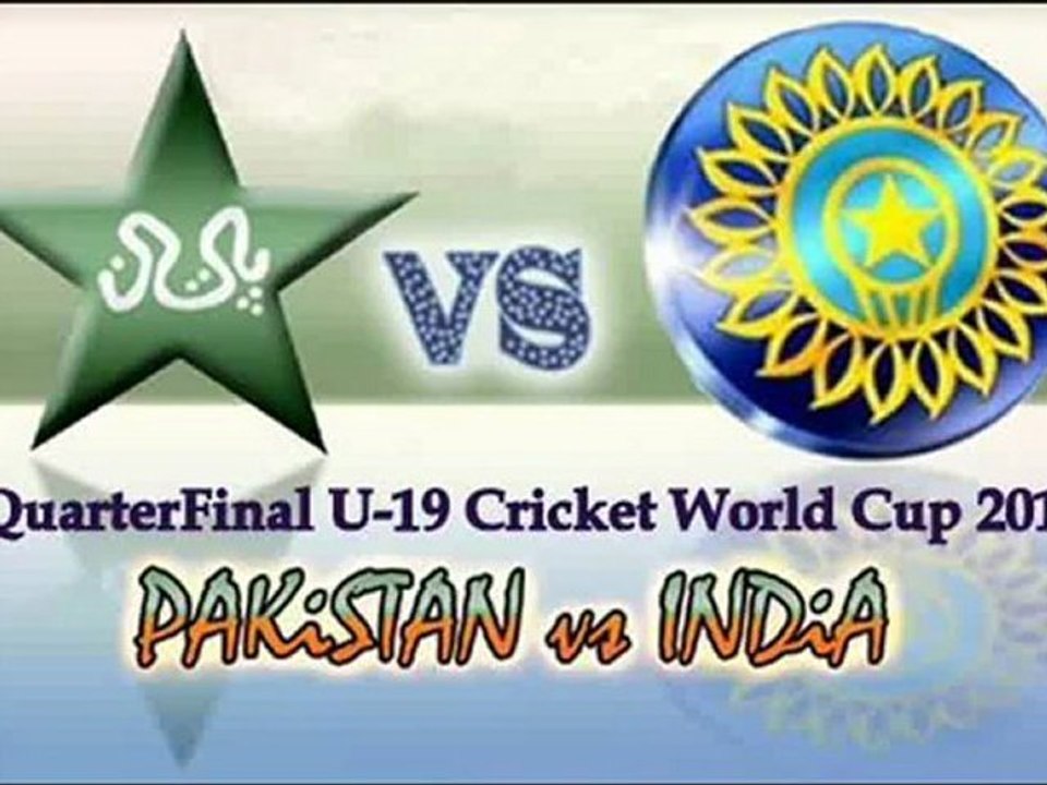 Watch India vs Pakistan Under-19 World Cup 2012 Live Streaming