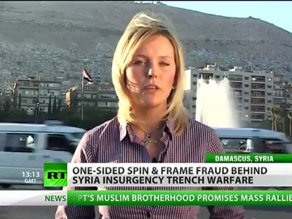 Syria on Air: One-sided media spin behind insurgency trench warfare
