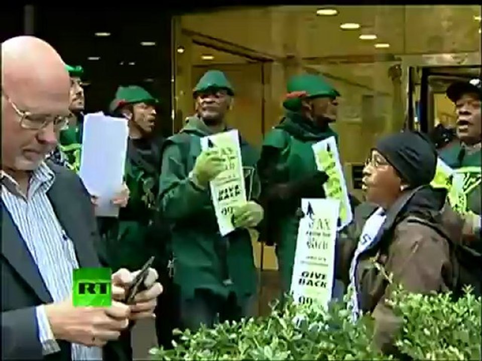 OWS songs and chants: 'We will, we will Occupy Wall Street'