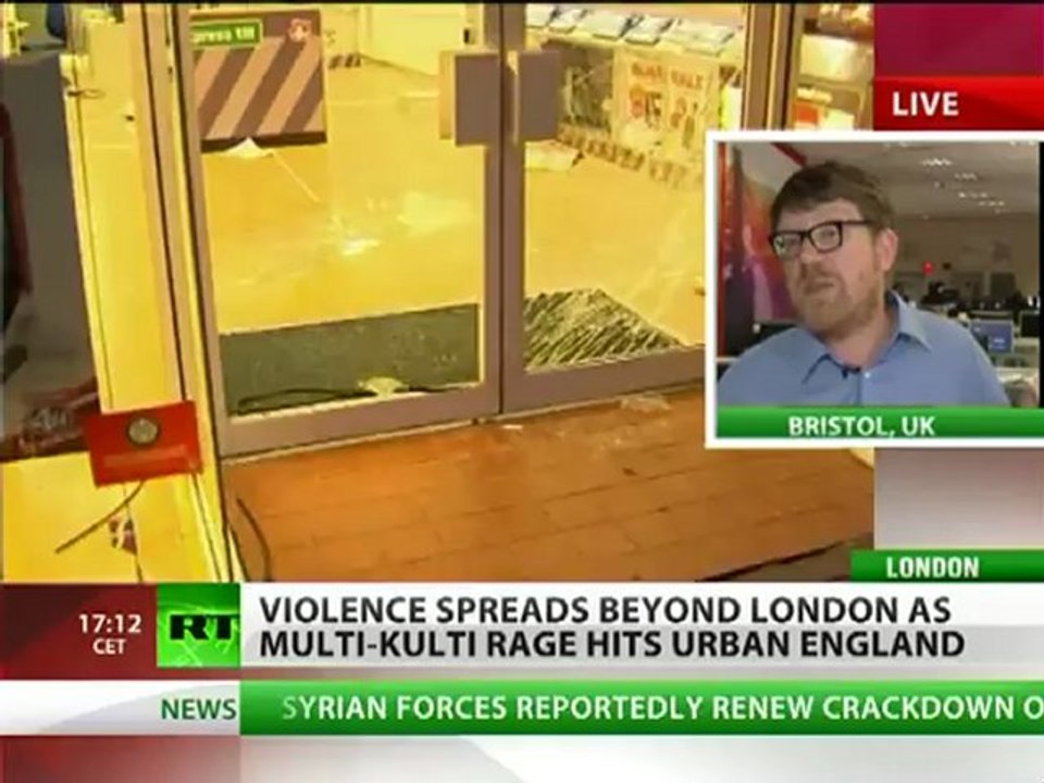 'Banker puppet govt + police brutality + betrayed youth = London riots'