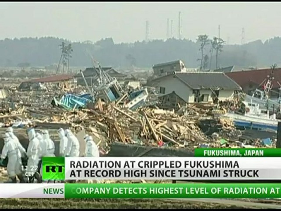 Record-high radiation at Fukushima since quake & tsunami struck