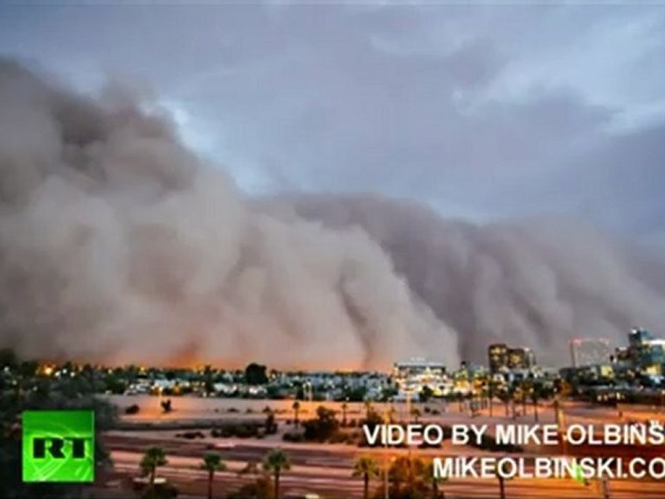 Arizona Dust Storm: Amazing Time-Lapse of Phoenix 'Haboob'