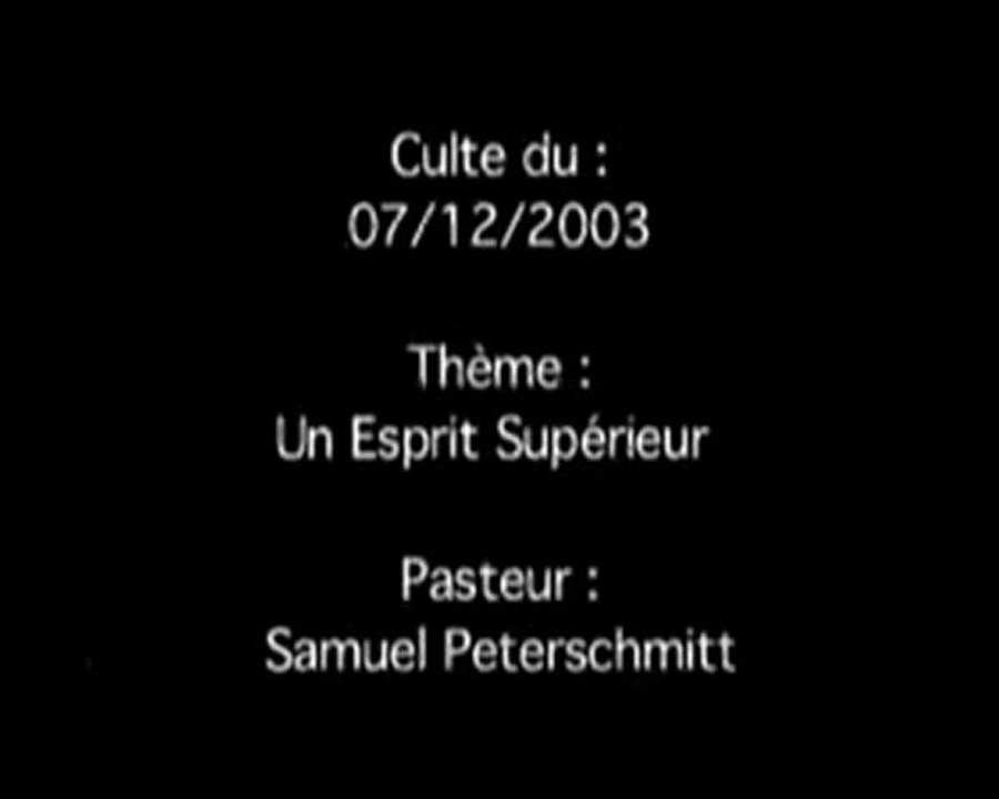 Un Esprit superieur Partie 1 sur 3