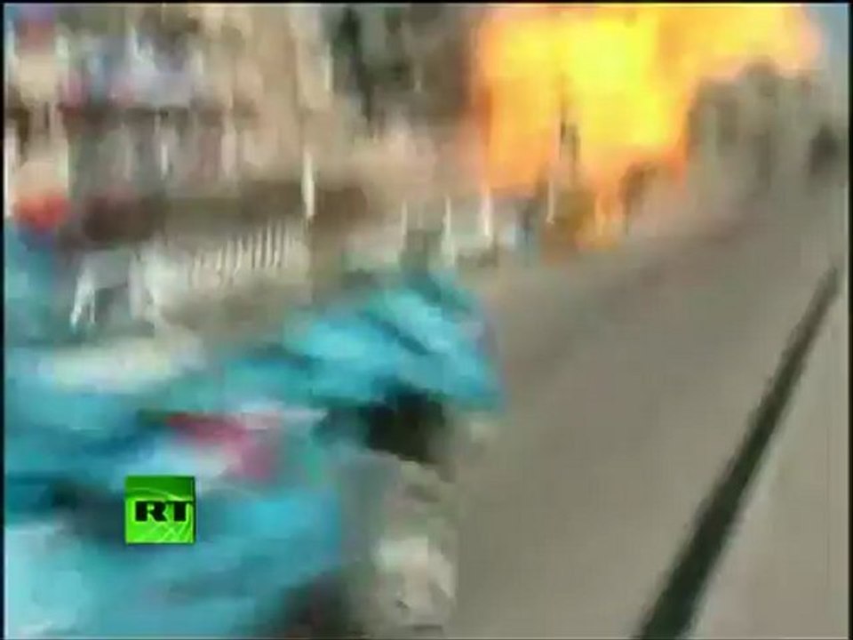 Moment of Iraq explosion caught on video as bombs target police in Kirkuk