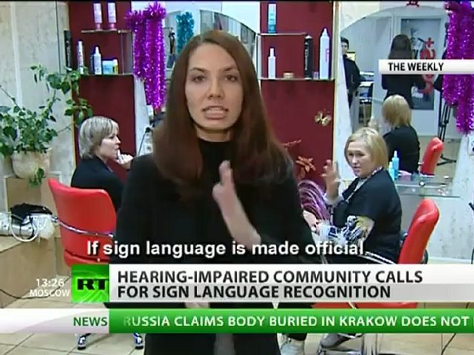 Silent Revolution: Deaf demand to be seen and heard in Russia