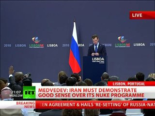 Medvedev: Russia won't join NATO missile defense as piece of furniture