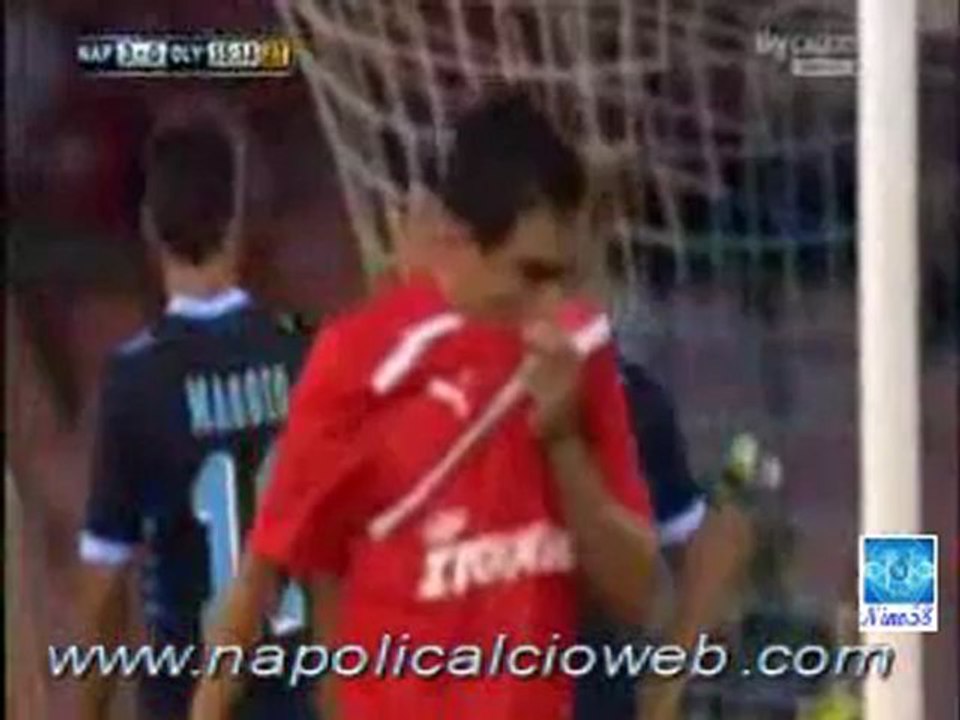 Napoli Olympiacos 3 - 0 Amichevole 19-08-2012