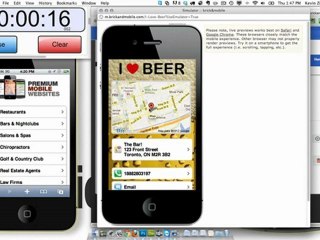 3 Minute Premium Mobile Website Challenge [brickandmobile_com]