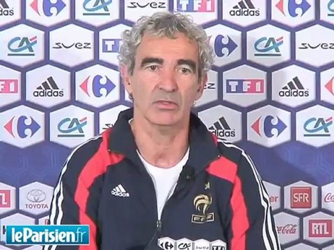 Domenech : C'est le terrain qui decidera pour Vieira