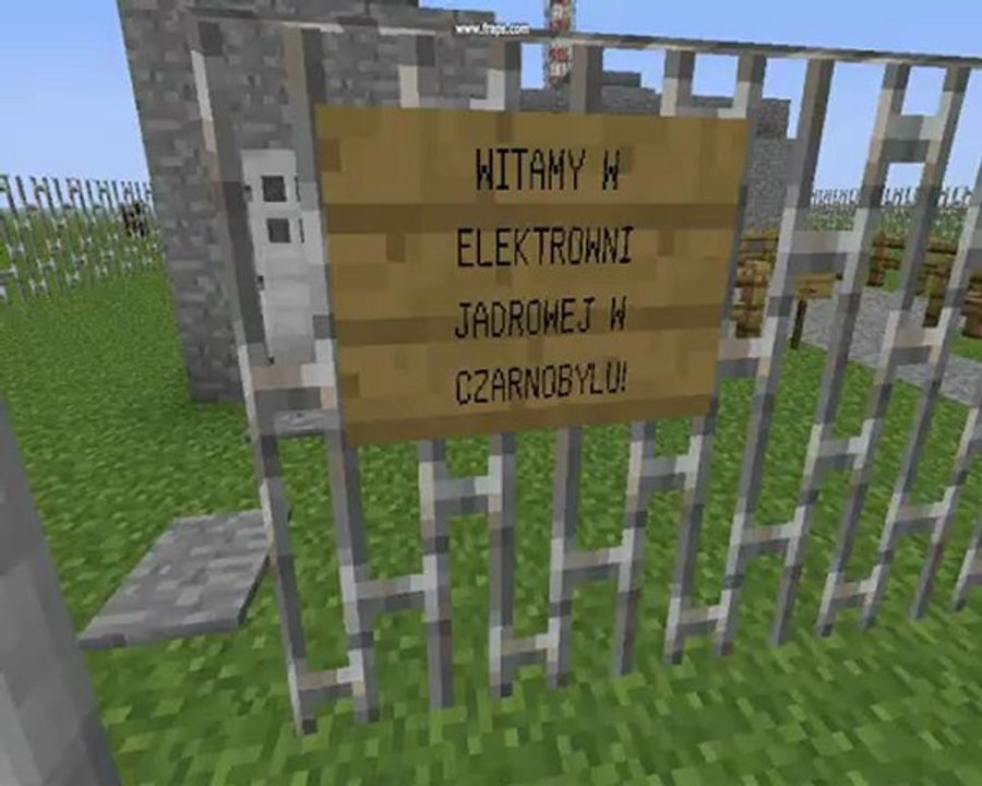Projekt "Czarnobyl" w Minecraft :)