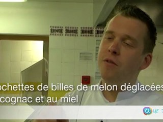 Recette de cuisine de David Fricaud : melon au cognac - Quejadore.com