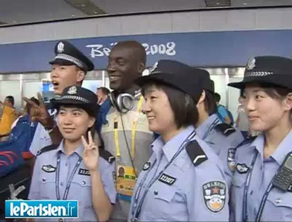 JO 2008: les athlètes français ont débarqué à Pékin