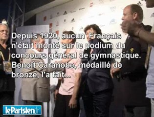 JO 2008: Caranobe, une surprise en bronze