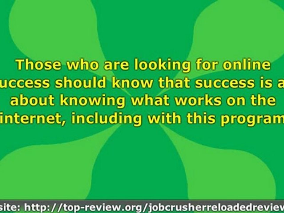 Jobcrusher Reloaded Review - Jobcrusher Reloaded System Download