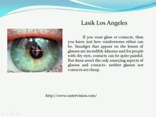 The benefits of laser eye surgery