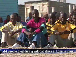 Some workers return after South Africa mine shooting