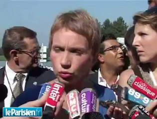 Laurence Parisot et le moine tibétain