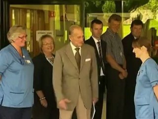Prince Philip leaves hospital after treatment