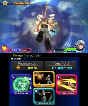 Kingdom Hearts 3D : Piqué d’or à la Transition du Paradis des Garnements avec Riku