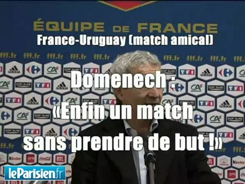 Domenech : «Enfin un match sans prendre de but !»