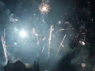 feu d'artifice du 14 août aux Herbiers