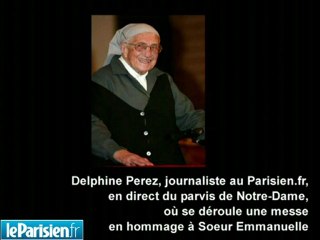 Download Video: AUDIO : en direct de Notre-Dame, l'hommage à Soeur Emmanuelle