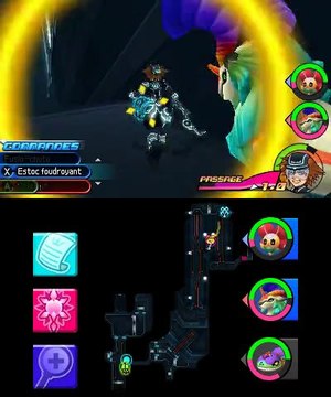 Kingdom Hearts 3D : Trésors de la Ville de la Grille avec Sora