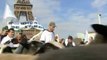 Transhumance sous la Tour Eiffel