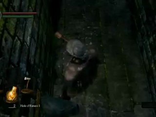 Dark Souls - Chevalier noir du village des mort-vivants