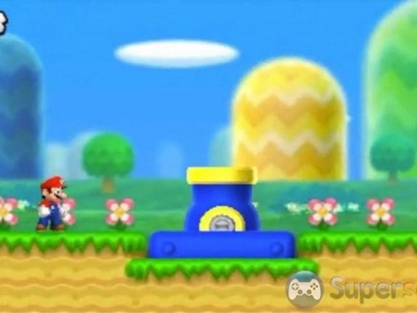 New Super Mario Bros. 2 - Solution du niveau du Canon dans le Monde 1 -  Vidéo Dailymotion